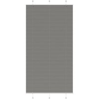 Berkfield Home Pleated Blind Anthracite 105x200 cm Fabric Width 104.4 cm Polyester in Black