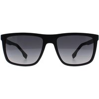 Rectangle Matte Black Dark Grey Gradient 1699 S