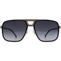 Carrera Men's Aviator Black Gold Grey Gradient 1071/S
