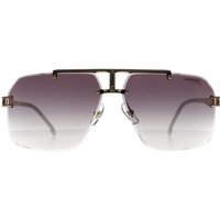 Carrera Men's Rimless Gold Ivory Gold Mirror on Burgundy Gradient 1054/S