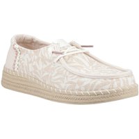 Wendy Espadrille Retro Palm Shoes Pale