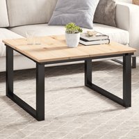 Berkfield Home Table Tops 2 pcs 80x40x1.7 cm Rectangular Solid Wood Pine in Brown