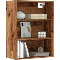 Hanging Wall Cabinet Old Wood 69.5x32.5x90 cm