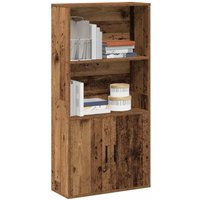 Bookcase Old Wood 60x24x120 cm Engineered Wood x 24 x 120 cm
