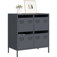 Sideboard Anthracite 68x39x73.5 cm Cold rolled Steel