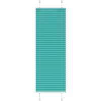 Pleated Blind Petrol 45x100 cm Fabric Width 44.4 cm Polyester