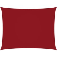 Berkfield Home Sunshade Sail Oxford Fabric Rectangular 2x2.5 m Red