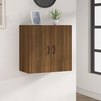 Wall Cabinet Oak 60x31x60 cm Engineered Wood x 31 x 60 cm