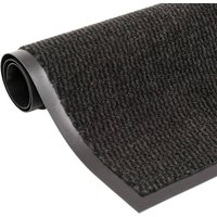 Berkfield Home Doormat Tufted 60x150 cm Black