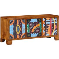 Berkfield Home Storage & Entryway Benches Brown, Multicolour Solid Sheesham wood in Brown
