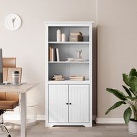 Berkfield Home Bookcase BODO White 80x40x172 cm Solid Wood Pine | Size: 80 x 40 x 172 cm