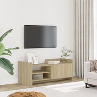 TV Cabinet Sonoma Oak 100x35x40 cm Engineered Wood x 35 x 40 cm