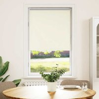 Roller Blind Blackout 80x130 cm Fabric Width 75.7 cm Polyester White