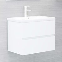 Berkfield Home Sink Cabinet White 60x38.5x45 cm Engineered Wood