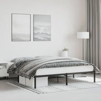 Metal Bed Frame 180x200 cm Super King