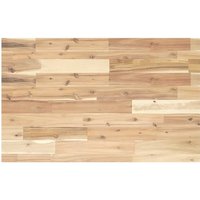 Berkfield Home Desk Top Untreated 100x50x4 cm Solid Wood Acacia in Brown | Size: 100 x 50 x 4 cm