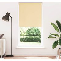 Berkfield Home Roller Blind Blackout Beige 100x230 cm Fabric Width 95.7 cm Polyester