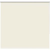 Roller Blind Blackout 155x150 cm Fabric Width 151.6 cm Polyester White