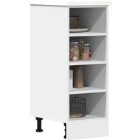 Berkfield Home Bottom Cabinet White 30x44, 5x81, 5 cm Engineered Wood