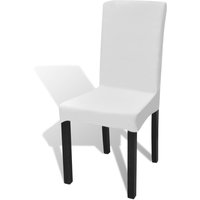 6 pcs Straight Stretchable Chair Cover