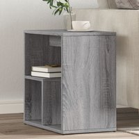 Berkfield Home Side Tables 2 pcs Grey Sonoma 50x30x50 cm Engineered Wood | Size: 50 x 30 x 50 cm