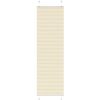 Berkfield Home Pleated Blind Cream 60x200 cm Fabric Width 59.4 cm Polyester