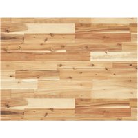 Berkfield Home Bathroom Vanity Top Oil Finished 100x60x4 cm Solid Wood Acacia in Brown | Size: 100 x 60 x 4 cm