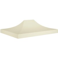 Berkfield Home Party Tent Roof 4x3 m Cream 270 g/m ² in Beige