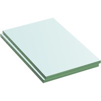 Berkfield Home Shelves 2 pcs Panel Glass Clear 20x12 cm
