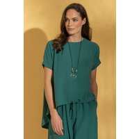 Klass. Dip Hem Top Necklace