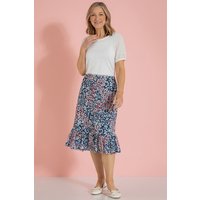 Printed Pull On Skirt