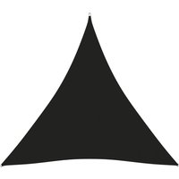 Berkfield Home Sunshade Sail Oxford Fabric Triangular 3.6x3.6x3.6 m Black