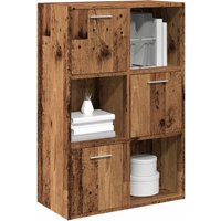 Berkfield Home Bookshelf Old Wood 60.5x30x90 cm Engineered Wood in Brown