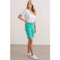 Klass. Women's Embellished Pull On Shorts in Aqua | Size: 14