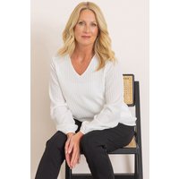 Anna Rose Women's Textured Long Sleeve Top