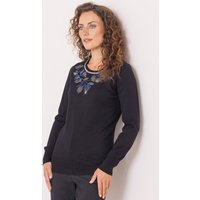 Embellished Knitted Top