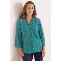 Floral Embroidered Blouse