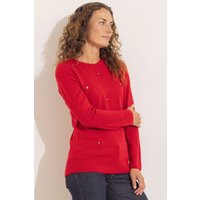 Embellished Lightweight Knitted Jumper