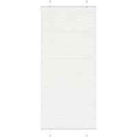 Berkfield Home Pleated Blind White 95x200 cm Fabric Width 94.4 cm Polyester