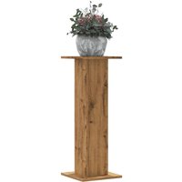 Plant Stands 2 pcs Artisian Oak 30x30x80 cm Engineered Wood x 30 x 80 cm