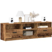TV Cabinet Old Wood 150x33.5x45 cm Engineered Wood