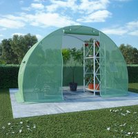 Berkfield Home Greenhouse 4.5m² 300x150x200 cm in Green | Size: 300 x 150 x 200 cm