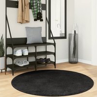 Rug HUARTE Short Pile Soft & Washable √ò 120 cm