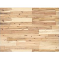 Berkfield Home Bathroom Vanity Top Untreated 100x60x2 cm Solid Wood Acacia in Brown | Size: 100 x 60 x 2 cm