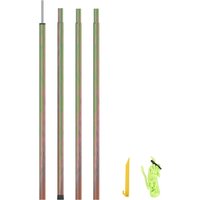 Berkfield Home Sunshade Sail Pole 250 cm Galvanised Steel