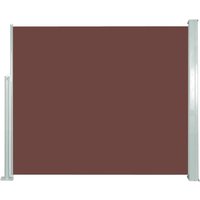 Berkfield Home Retractable Side Awning 120 x 300 cm Brown