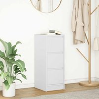 Berkfield Home Sideboard White 29.5x34x76 cm Engineered Wood