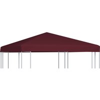 Berkfield Home Gazebo Top Cover 310 g/m ² 3x3 m Bordeaux in Red