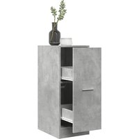 Berkfield Home Apothecary Cabinet Concrete Grey 30x41x77.5 cm Engineered Wood