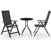 3 Piece Bistro Set & Anthracite